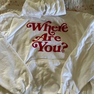 Blink 182 I Miss You lyrics concert hoodie - size Large